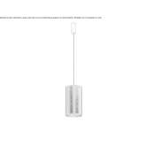 Metalowa lampa wisząca LED Askern