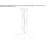 Lampa wisząca z dmuchanego szkła Lagow