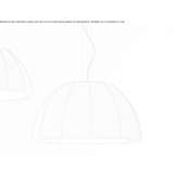 Lampa wisząca LED z wełny Murygino