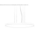 Aluminum LED hanging lamp Guignes