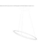 Metalowa lampa wisząca LED Vazzola