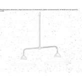 LED hanging lamp Perloz