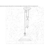 Adjustable ceramic LED pendant lamp Alissas