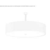 Lampa wisząca z tkaniny Halkirk