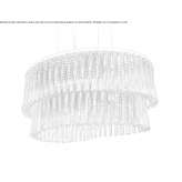 Glass chandelier Enthavi