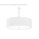 Fabric hanging lamp Halkirk