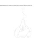 LED fabric pendant lamp Mestanza