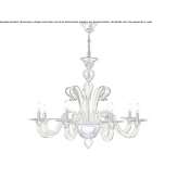 Handmade Murano glass chandelier Frisa