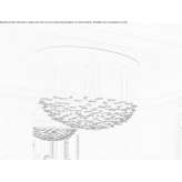Porcelain LED hanging lamp Lessebo