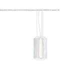 Lampa wisząca LED ze szkła Osmaci