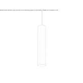Metal hanging lamp Virje