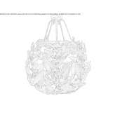 Metalowa lampa wisząca Acolla