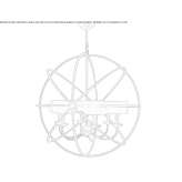 Metalowa lampa wisząca Denholme