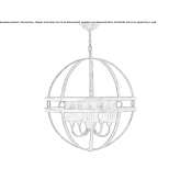 Metalowa lampa wisząca Hrinova