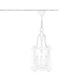 Ręcznie robiona metalowa lampa wisząca Reitoca