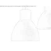 Aluminiowa lampa wisząca LED Orem