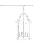Ręcznie robiona metalowa lampa wisząca Reitoca