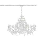Metal chandelier Guipry