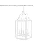 Metalowa lampa wisząca Taringa