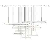 Metal LED hanging lamp Mirabel