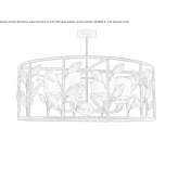 Metal hanging lamp Kermen