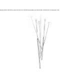 Brass LED hanging lamp Kosuriq