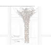 Ręcznie robiona lampa wisząca z brązu Alpaugh