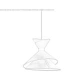 LED fabric pendant lamp Boldog
