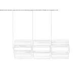 LED hanging lamp made of glass Osmaci