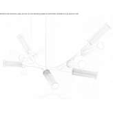 Brass pendant lamp Resaroe