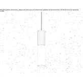 Brass pendant lamp Kenova