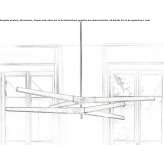 Metal LED hanging lamp Bystre