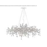 Halogenowa lampa wisząca z brązu Chace