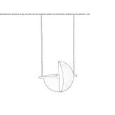 Swivel steel pendant lamp Witkowo