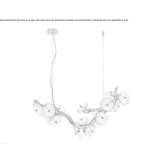 Handmade bronze hanging lamp Semeac