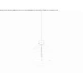 Glass pendant lamp Castalla
