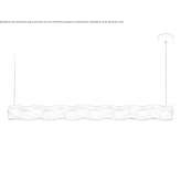 Lampa wisząca LED Lentiflex® Meads