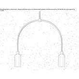Metalowa lampa wisząca Eichigt