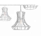 Iron pendant lamp Daux