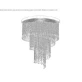 Crystal chandelier Tavel