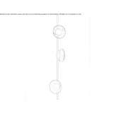 LED hanging lamp made of glass Rawlins