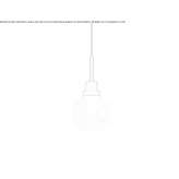 Lampa wisząca LED ze szkła Lydney