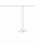 Aluminiowa lampa wisząca LED Vicques