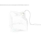 LED hanging lamp made of blown glass Piketon