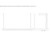 Aluminum LED hanging lamp Marlton