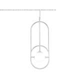 Metalowa lampa wisząca LED Olivenza