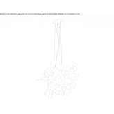 Aluminum hanging lamp Rialma
