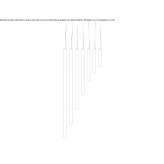 Lampa wisząca LED z poliwęglanu Chilii