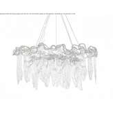 Handmade bronze hanging lamp Mamadysh