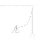 Lampa wisząca/kinkiet Alorton